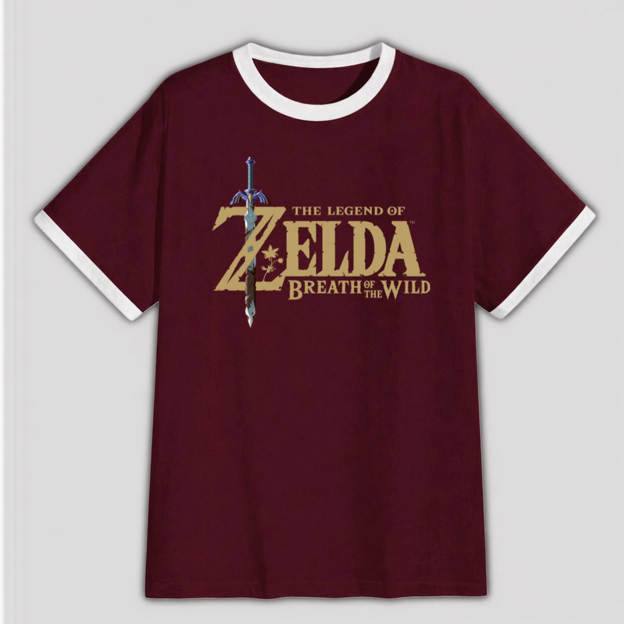 The Legend Of Zelda - Regular Fit (Ringer) T-shirt