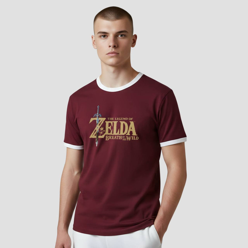 The Legend Of Zelda - Regular Fit (Ringer) T-shirt